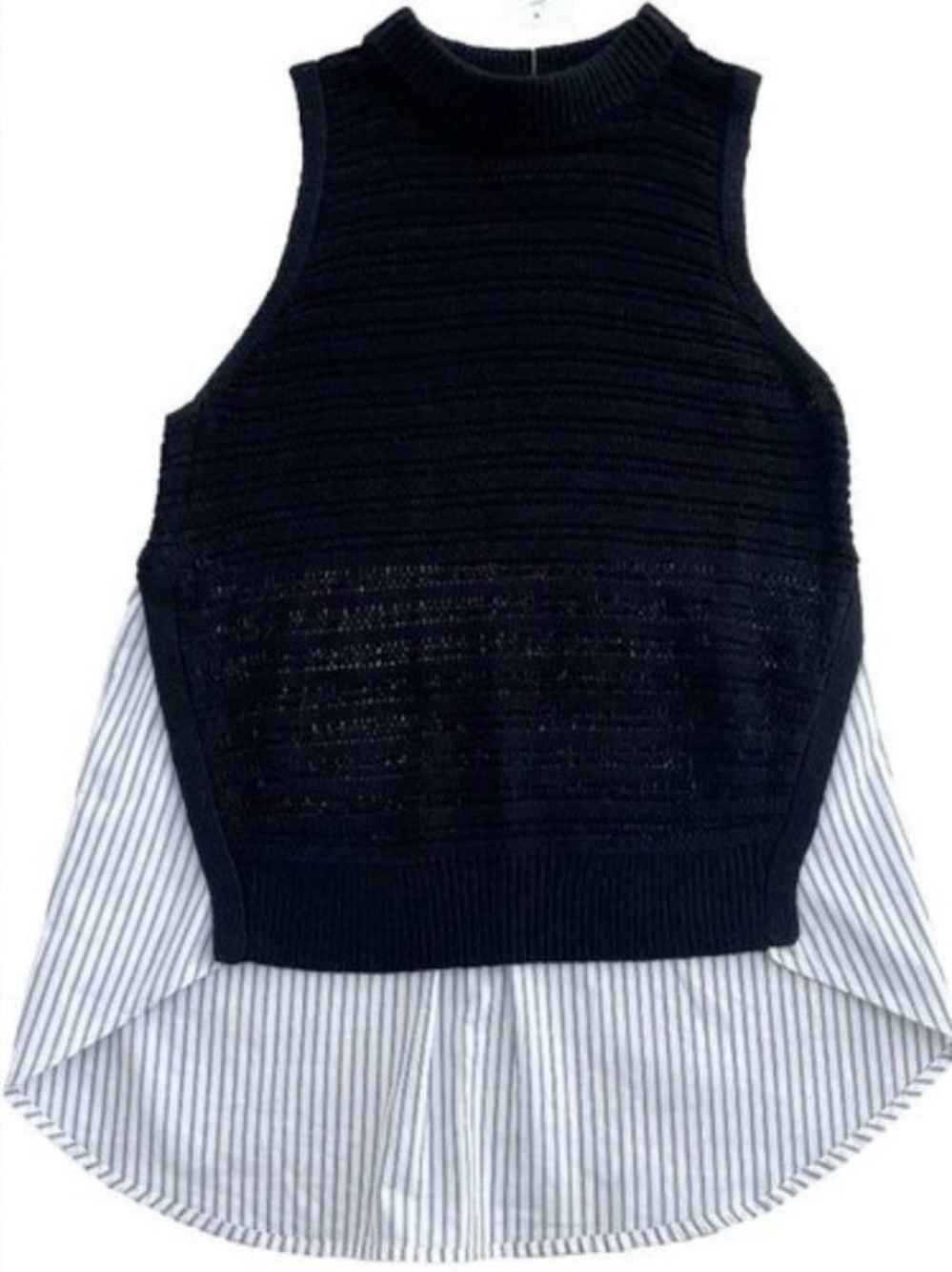 VERONICA BEARD
SOUTH BEACH SLEEVELESS SWEATER